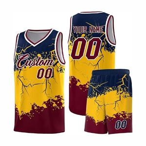 Stylish Basket Ball Uniforms with Athletic Fit Lightweight Sports Jersey and Shorts for Players - Product Image 6