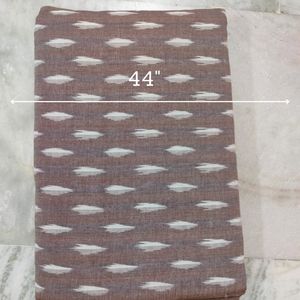 Knnotted Earth Eco-Friendly Handloom Ikat Cotton Running Fabric Traditional Style Sustainable Washable for <b>Home</b> <b>Textiles</b> Apparel - Product Image 4