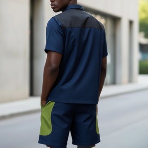 Conjuntos de Camisetas de Verano para Hombre, Tallas Grandes, 100% de Alta Calidad, Pantalones Cortos Deportivos Casuales, Manga Corta, Ecológicos, Gran Venta - Product Image 4