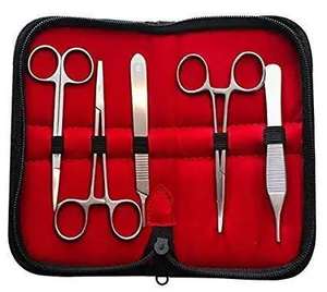 Kit de dissection chirurgical pour étudiants de qualité supérieure, 10 pièces, instruments de suture, par Dentavex - Product Image 6