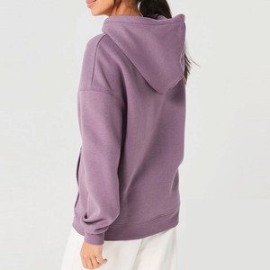 Sudadera con Capucha para Mujer al por Mayor, Transpirable, de Algodón y Felpa, Personalizable, Proveedor de Ropa Deportiva OEM - Product Image 4