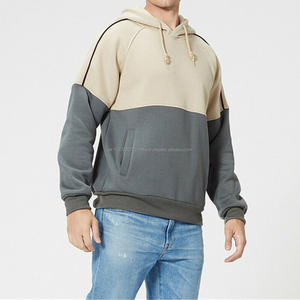 Sweat à capuche pour hommes, Logo personnalisé gaufrage imprimé, surdimensionné, long pull délavé, polaire, Streetwear 100% coton - Product Image 2