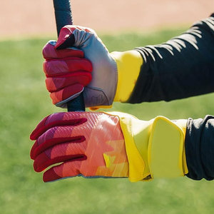 Premium Quality Sports Baseball Batting <b>Gloves</b> for Boys Girls Premium Leather Full Finger High Performance High <b>Grip</b> Breathable - Product Image 2