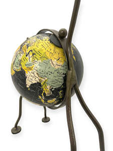 Globo Terráqueo Art Deco de Latón Premium para Decoración de Escritorio y Oficina, Ideal para Graduaciones y Ramadán - Product Image 3