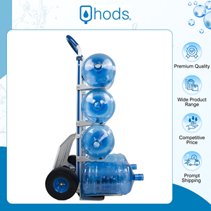 High Loading Capacity Heavy Duty Aluminium Bottle Carrier Trolley for 5 Gallon Bottles at Wholesale Market Price - Product Image 5