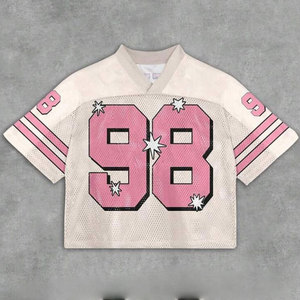 Camisetas Personalizadas para Fanáticos del Fútbol Americano, Ropa Deportiva para Adultos, Fabricadas en Fábrica, Manga Corta, Transpirables, para Verano - Product Image 3