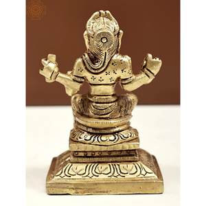 รูปปั้น sundari ทริปูระขนาดเล็ก3นิ้วทำด้วยมือรูปปั้นแท่น - Product Image 4
