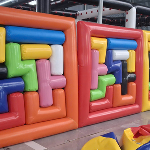 Laberinto Inflable de PVC de 2.5m x 2.5m, Juego de Bloques de Rompecabezas, Pista de Obstáculos Comercial para Parques de Aventuras Interiores y Exteriores - Product Image 4