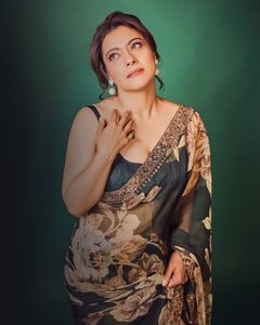 Sari de Georgette de Diseño Exclusivo, Blusa Elegante Tradicional, Sari Estampado, Look Moderno, Ropa India Modesta para Fiestas, para Mujer - Product Image 1