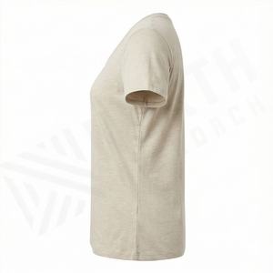 Camiseta de Moda para Mujer Hecha con Material de Calidad para Venta en Línea, Ropa de Moda, Prenda Informal de Verano, Diseño Transpirable - Product Image 3