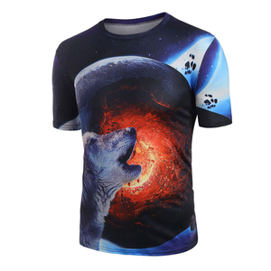 T-shirts en tricot pour hommes de haute qualité - Sublimation personnalisée, col rond, séchage rapide et respirant, vente en gros - Product Image 3
