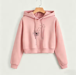 เสื้อฮู้ดสตรีทแวร์ผ้าฟลีซสำหรับผู้หญิง คอลเลคชั่นฤดูใบไม้ร่วง-ฤดูหนาว ปี 2024 ทรงหลวม สีพื้น เสื้อคลุมลำลอง แจ็คเก็ตสไตล์ Y2K ผ้าฝ้าย 100% ปักลาย 3 มิติ - Product Image 2