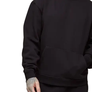 Sudadera con Capucha para Hombre, Corte Cuadrado, Sin Cordones, con Bolsillo Delantero para Calentar las Manos, Fabricante de Ropa Urbana Personalizada - Product Image 5