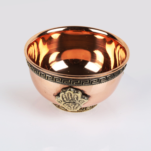 Cuenco de cobre Humsa pequeño para fumigación, quemador de incienso multiusos para meditación, de consignantes indios - Product Image 1