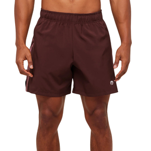 Pantalones Cortos Deportivos para Hombre, Ajustados, de 7 Pulgadas, Ligeros, para Gimnasio, Entrenamiento, Running, Fitness, Color Marrón Oscuro y Rosa - Product Image 1