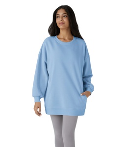 New Latest <b>Women</b> Sweatshirt <b>for</b> <b>Women</b> Customized Designs Sweatshirt Breathable Sustainable Plain <b>Jumper</b> Crewneck - Product Image 1