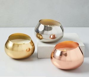 Luxury Metal Candle Wax Jar Container For Handmade Wax Candles With Modern Design And Long Lasting Use - Product Image 6
