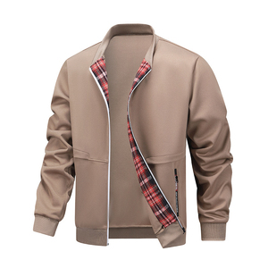 Men's Lightweight Bomber Jacket Casual Outdoor <b>Zip</b> Jacket Custom Clothing Manufacturer Bomber Jackets - Product Image 1