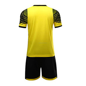 Uniforme de Fútbol al por Mayor 2025 de Alta Calidad con Mangas Cortas, Tela Transpirable, Personalizable, Nombres/Números del Equipo - Product Image 2