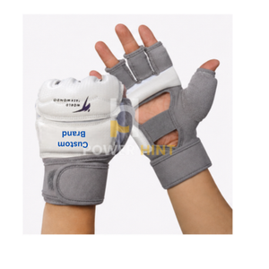 Gants de Taekwondo professionnels antidérapants avec sangle de poignet réglable, gants d'arts martiaux TKD pour l'entraînement et le sparring - Product Image 4