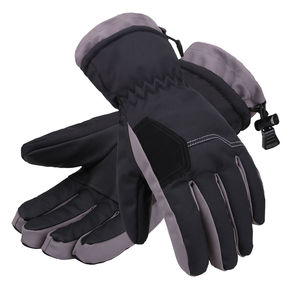 Oem Anti Slip Winter Warm Snowboarding Ski <b>Gloves</b> Windproof PU Moisture Wicking Comfortable Sports Driving Full Finger Hook Loop - Product Image 2