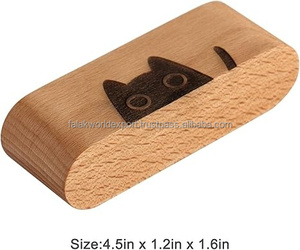 Wholesale Wholesale Wooden Wedding Business Menu Photo Memo Place Name <b>Card</b> Holders Price List Stands for Store - Product Image 2