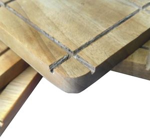Wooden Square Shape Coaster for Tea Coffee Cups Heat Resistant <b>Table</b> <b>Protection</b> Coasters for Home Office - Product Image 4