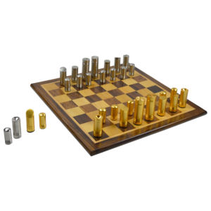 เกมหมากรุกดีไซน์ทันสมัยธีมโลหะ พร้อมดีไซน์ตกแต่งสีสันหลากหลาย สำหรับเล่นในร่ม - Product Image 3