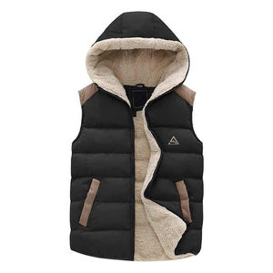 เสื้อแจ็คเก็ตแขนกุดที่อบอุ่นและทนทาน เหมาะสำหรับฤดูหนาวและกิจกรรมกลางแจ้ง บริการ OEM - Product Image 1