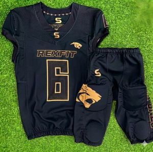 Ensemble d'uniformes de football américain Rexfit Sports Factory Direct, maillots d'équipe personnalisés, prix de gros - Product Image 4