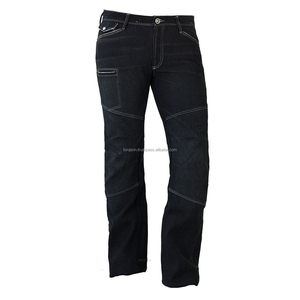 Unisex Slim Fit Motorrad-Biker-Jeans mit Futter Winddicht Atmungsaktiv Anpassbar Hochwertig Schützend Stylisch Auto-Rennbekleidung - Product Image 6