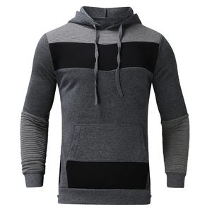 Chándal Deportivo Casual con Capucha para Hombre, Personalizable con Logotipo, 100% Algodón, Diseño Sólido, Transpirable, con Forro Polar, MOQ Bajo, OEM - Product Image 5