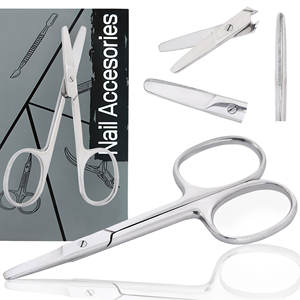 Ciseaux de précision à micro-pointes pour cuticules, en acier inoxydable, outil professionnel de manucure, ciseaux de coupe pour détails des ongles, vente en gros - Product Image 2