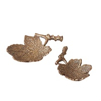 Cuencos de fruta de latón y acero inoxidable, cuencos decorativos para el hogar, de latón o bronce