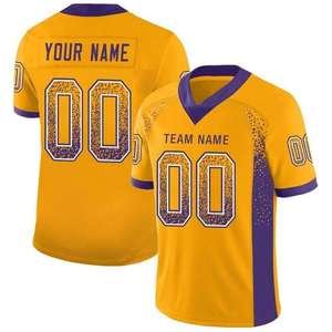 Uniforme de Fútbol Personalizado, Camiseta de Fútbol Retro, Transpirable, de Secado Rápido, para Hombre, Sublimada - Product Image 5