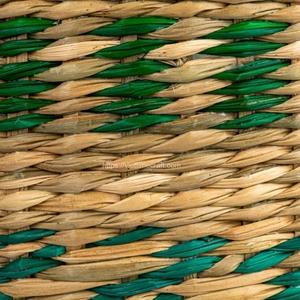 Viettimecraft écologique et durable paniers de rangement en jonc de mer colorés décor à la maison en gros du Vietnam jardinière incluse - Product Image 2