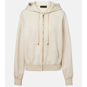 Luxury Custom Printed Front <b>Zip</b> <b>up</b> Hoodie 100% Cotton Heavyweight Boxy Fit Oversized Sweatshirt Full Zipper Hooded <b>Top</b> - Product Image 4