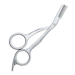 1 pièce Ciseaux de précision pour sourcils avec peignes, Kit de toilettage et de mise en forme des sourcils en acier inoxydable, Outils de façonnage des sourcils - Product Image 6