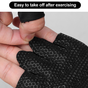 Gants de sport sans doigts les plus vendus en gros, design personnalisé avec tissu respirant, parfaits pour l'entraînement et le fitness en extérieur - Product Image 2