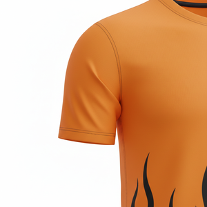 ชุดฟุตบอลแบบยูนิเซ็กซ์พร้อมกางเกงขาสั้น ชุดออกกำลังกายสองชิ้น ชุดฝึกซ้อมฟุตบอล แห้งเร็ว ชุดกีฬา รับผลิตตามแบบ OEM - Product Image 4