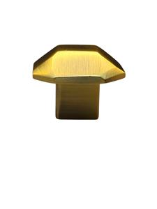 Élégant bouton carré en laiton massif finition laiton Antique pour cuisine commode hôtel armoire tiroir armoire meubles poignée tirer - Product Image 3