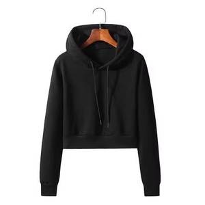 เสื้อฮู้ดดี้ผ้าฟลีซคอตตอนคุณภาพสูง 100% สำหรับฤดูใบไม้ร่วงและฤดูหนาว พิมพ์โลโก้ตามสั่งสำหรับเด็กผู้หญิง เสื้อครอปท็อปไซส์ใหญ่สำหรับผู้หญิง เสื้อฮู้ดดี้และเสื้อสเวตเชิร์ต - Product Image 5