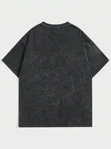 Camisetas de Algodón 100% para Hombre, de Alta Calidad, con Logotipo Personalizado, Impresión Serigráfica, Tallas Personalizadas, al por Mayor - Product Image 2