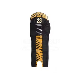 Camisetas Deportivas Sublimadas de Alta Calidad, Estilo Retro Americano, de Malla de Lujo, Cuello en V, Manga Corta, Poliéster - Product Image 5