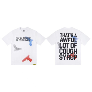 เสื้อยืดพิมพ์ลายกราฟิกคำคมตลกคุณภาพพรีเมียม สไตล์เรโทร ผ้าฝ้ายลำลอง สตรีทแวร์ ทรงโอเวอร์ไซส์ รับสกรีนโลโก้ - Product Image 3