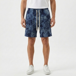 Concevez vos propres shorts décontractés personnalisés en toile délavée pour hommes – Service OEM, haute qualité, écologiques, séchage rapide - Product Image 1