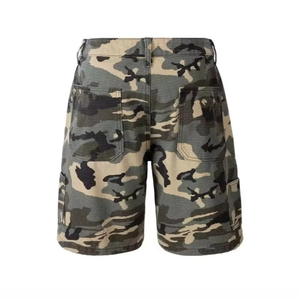 Cargo Pants for Men Workwear Shorts Cotton Linen Casual Loose Shorts Outdoor Pockets Jogging Men's Sports Shorts - Product Image 3