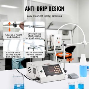 Macchina Riempitrice Digitale con Pompa Peristaltica, Capacità 5-650ml, Macchina Automatica per Imbottigliamento con Precisione di Riempimento di 2ml - Product Image 4