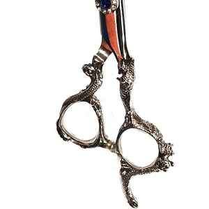 Professional Stainless Steel Beauty <b>Scissors</b> with Sharp Tip for Hair Cutting in Salon Use Hair Salon Supplies Dragon Design Free - Product Image 3