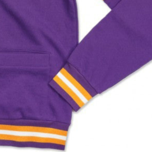 Suéter Cárdigan Universitario para Hombre y Mujer, Color Morado, Cárdigan de Punto para Hombre, Manga Larga, Cierre de Botones, Material Acrílico, Ropa de Otoño - Product Image 4